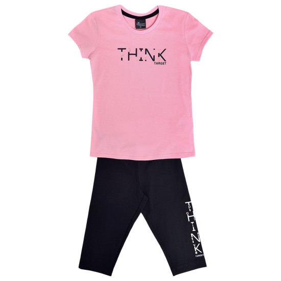 Target Παιδικό σετ Kids Set T-Shirt S.Jersey Cotton Elast. ''Think''